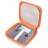 Mchoi Hard Case Suitable for Makeid E1 Label Maker and Label Printer Tape Rolls and USB Charging Cable, Waterproof Shockproof Portable Label Machine Protective Case, Case Only