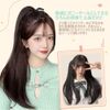 Cute Princess Ponytail Wig 1 Piece Inner Long Extension Twin Tail Women's Point Wig Natural Lolita Ribbon Included