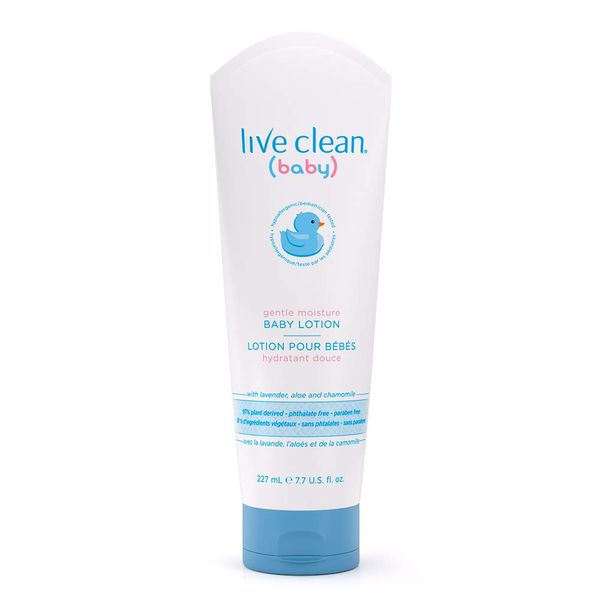 Live Clean Baby Gentle Moisture Baby Lotion, 7.7 Oz