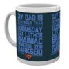 GB eye Superman, Stronger, Mug, Wood, Multi-Colour