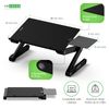 Standing Computer Keyboard Stand Adjustable Height Tilt Ergonomic Riser Raise