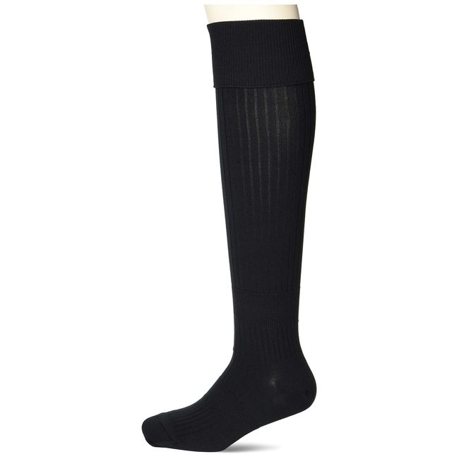 ZETT ZFS1000 Soccer Socks (Plain Type), Black