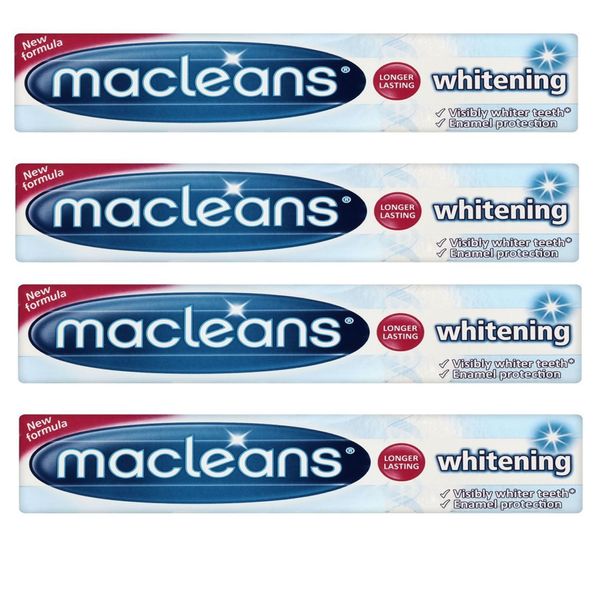 Macleans Whitening Toothpaste 100ml (Pack of 4)