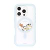 Gourmandies MOFU-66BL iPhone 16 Pro MagSafe Plump Frame Case Blue