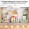2 Pack under Sink Organizer,Adjustable Height,2 Tier Pull Out under Cabinet Orga