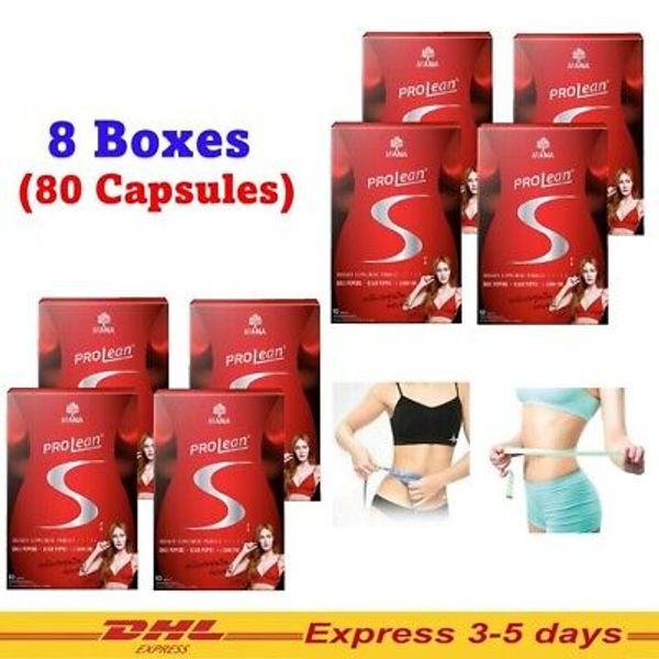 8x MANA Prolean S Excess Fat Burn Slim Control Hunger Natural Weight Control