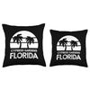 Cypress Gardens Florida Summer Souvenir Gift Throw Pillow