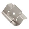 Hickory Hardware P5710F-SN Hinge Semi-Concealed Satin Nickel Finish (2 Pack)