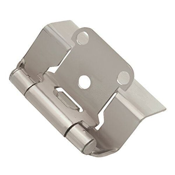 Hickory Hardware P5710F-SN Hinge Semi-Concealed Satin Nickel Finish (2 Pack)