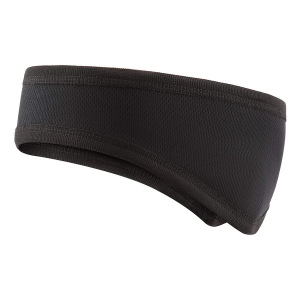 Ladeheid Stirnband Ohrenwärmer für Damen & Herren mit reflektierenden Details HR 32 (Schwarz, XL/XXL)