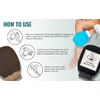 Natural Elephant Exfoliating Hammam Glove - Pure Black