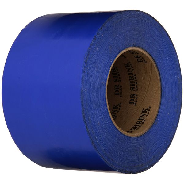 Dr. Shrink DS-704B Blue 4" x 180' Shrink Tape