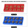 10pcs CNC Carbide Insert Cutter Indexable Lathe Milling Inserts Turning Tools with Box CCMT09t304 CCMT32.5