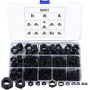 595 Pcs Nyloc Lock Nuts - Stainless Steel, Assorted Sizes M2-M12, Self-Locking, Hex Nuts for Bolts & Screws