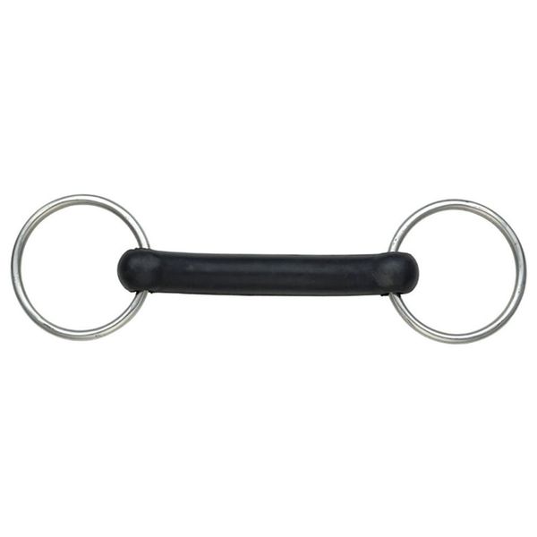 Shires Rubber Mouth Bradoon 4.5" Steel