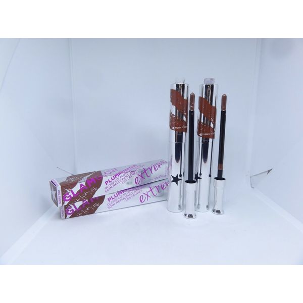 LOT/2 GLAMGLOW Plumprageous Gloss Lip Plumper Treatment~Triple-X~0.12 FL.OZ~BNIB