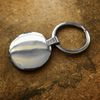 Cat Lounging Martini Glass Keychain