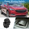A ABSOPRO Power Window Switch for Buick GL8 Firstland No.9044304 Window Control Switch ABS Black Rear Left Right Side