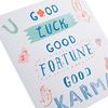 Hallmark Good Luck Card - Contemporary Text Design