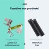 AARON Bicycle Multitool - 20 in 1 Multifunctional Tool - Stainless Steel/Aluminium - Green