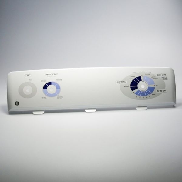 WE19M1493 GE White Control Panel OEM WE19M1493