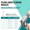 PUSH med Elbow Brace - Limits Elbow Extension, Allows Full Flexion (Size 4)