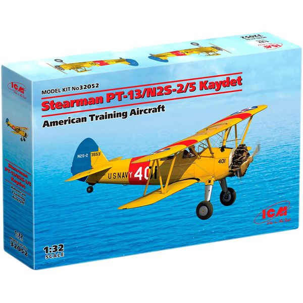 ICM 1:32 - Stearman PT-13/N2S-2/5 Kaydet