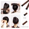 TSHAOUN 8 Pcs Hair Bun Snap Band Styling Tool Pack,hair bun accessories,hair nets for buns,Hair Donut Bun Maker DIY French Twist Bun Shaper for Girls Women,Beauty Aid Accessory (8 Pcs)