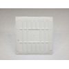 Carnation Pink Ceramic Tile 4.25 in Subway Square Mid Century Modern