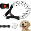 Supet No Pull Dog Training Collar, Adjustable Dog Training Collar with Quick Release Buckle for Small Medium Large Dogs(Packed with One Extra Links)