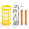 AIRTHEREAL Solar Pool Ionizer Replacement Copper Anode and Basket Screen, Reduces Chlorine Usage, Pool Purifier