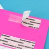 Hygloss Self-Adhesive Library Folder Pocket, 5" x 3.5", 10 Assorted Colors, 30 Count