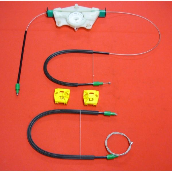 For VW Golf MK4 Bora Window Regulator Repair Kit Cables Clips Front Left Side