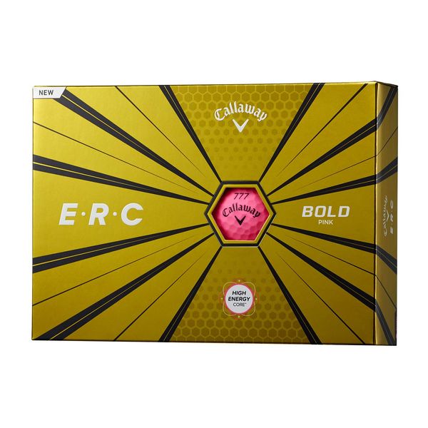 Callaway Golf Balls, ERC Balls, Bold Pink, 2019 Model, 1 Dozen (12 Pack)