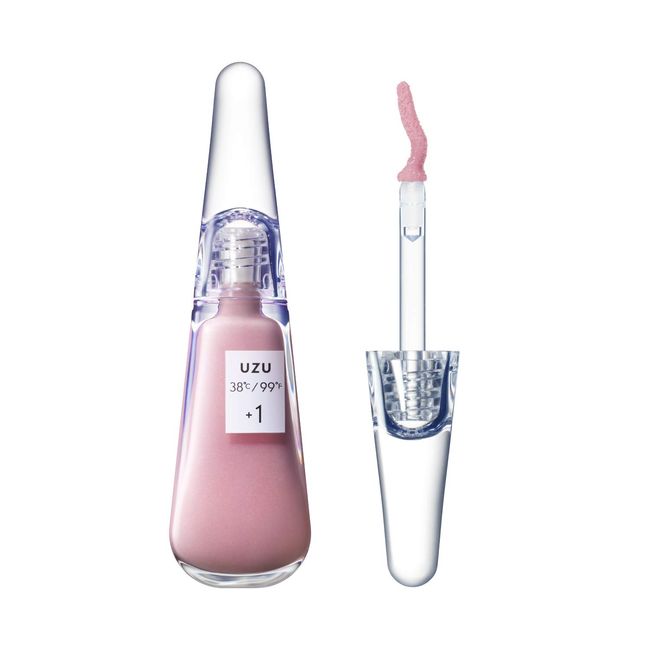 UZU BY FLOWFUSHI 38°C / 99°F Lip Treatment (Lip Serum) [+1 Sheer Pink] Lip Care, Skin Beautifungus, Moisturizing, Fragrance-free, Hypoallergenic