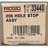 33440 Ridgid Replacement Stop Handle Assembly w/Screw fits 206