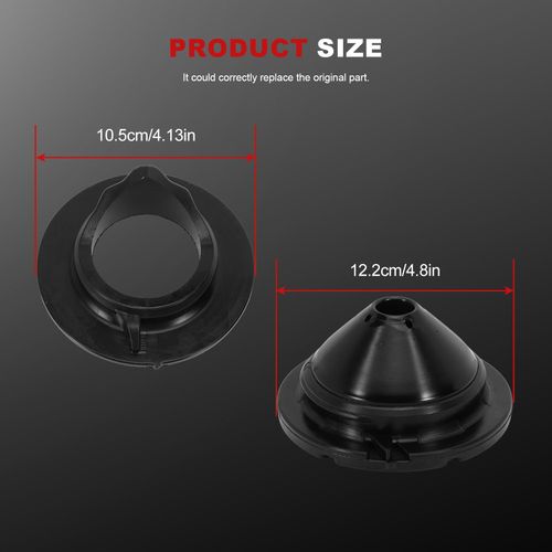 Rear Upper and Lower Suspension Coil Spring Insulator Fit for Civic 2006 2007 2008 2009 2010 2011 Replace ‎52748-SNA-A02
