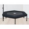 Body Leader Hexagonal Trampoline Feet Fall Prevention Cover, Black