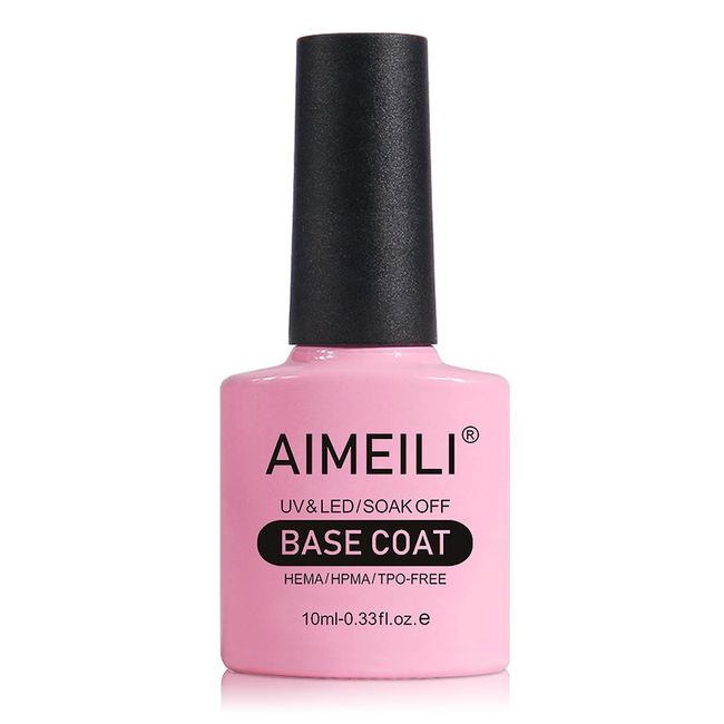 AIMEILI Nutrition Base Coat Soak Off U V LED Gel Nail Polish