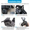 Glorich ACK-E17 Replacement AC Power Adapter Kit for Canon EOS M3, EOS M5, EOS M6 Mirrorless Digital Cameras (With DC Coupler DR-E17)