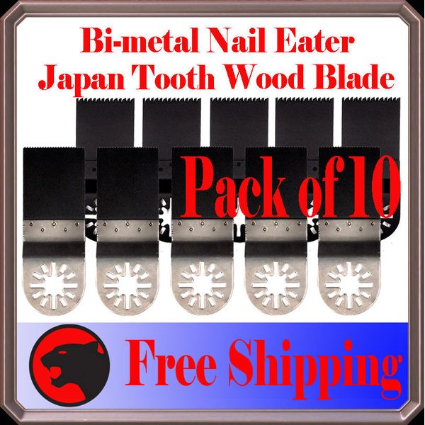 10 Nail Eater Japan Tooth Oscillating MultiTool Saw For Blade Bosch Rigid Skil