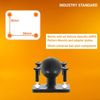 iBolt TabDock DynaMount AMPS w/ 2î Single Socket Arm Drill Base Mount for All 7î-10î Tablets for Trucks, ELDís, Wall Mounting, Sprinter Vans, etc.