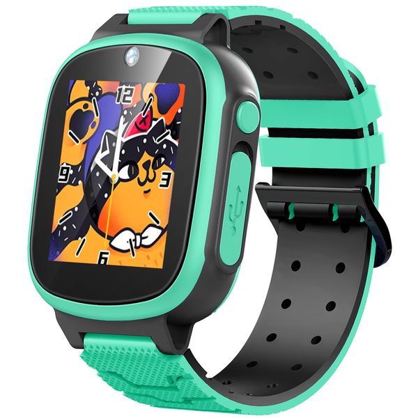 Luoba Smart Watch for Kids, Toys for 3-10 Year Old Boys Girls, 1.44" Kids Watch with 20 Puzzle Games Camera Alarm Educational Learning Toddler Watch Birthday for Boys Girls Age 4 5 6 (Green)