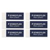 Bulk Buy: Staedtler Mars Plastic Eraser 52650BK (6-Pack)