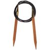 KnitPro 150 cm x 10 mm Basix Fixed Circular Needles, Birch