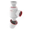 Wirquin 30722144 Sink Siphon Neo D40, White