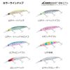 DAIWA Minnow/Lure SLZ Set Upper 125SDR-LI LI Chart Back