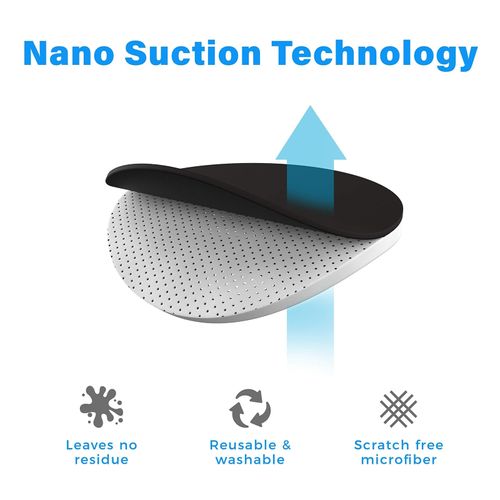 Eyebloc Nanobloc Universal Webcam Covers - Privacy Protection Accessory, No Residue Application - Dots and Bars, 7 Pieces - Camo - Webcam Blocker