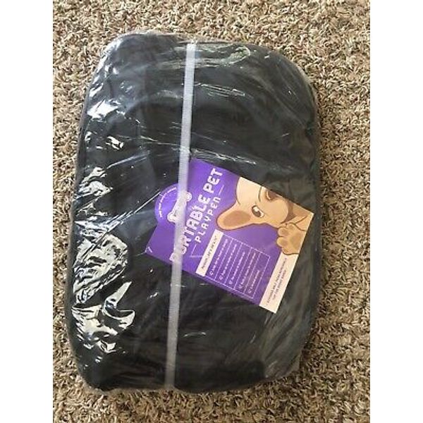 RUFF 'N RUFFUS PORTABLE PET PLAYPEN MEDIUM 29" X 29" X 17" Plus Carry Case New