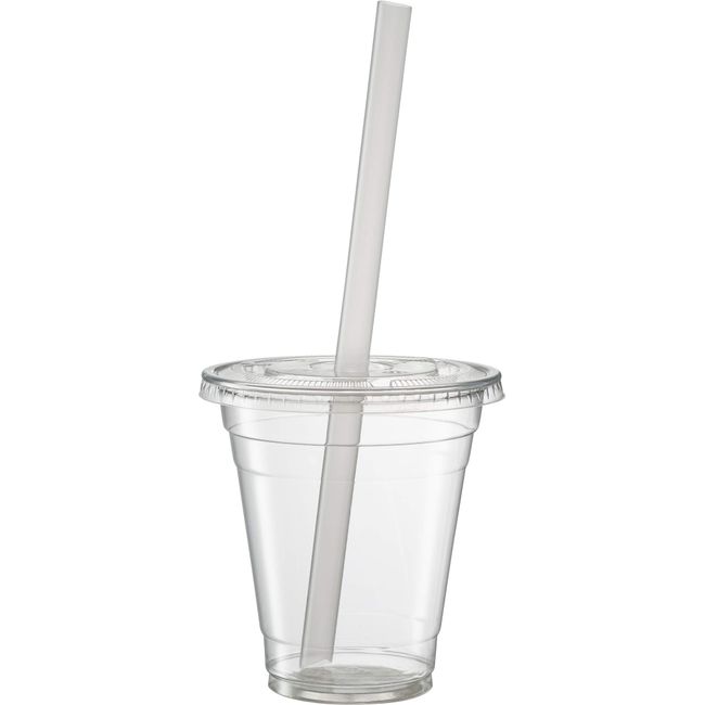 Clear Plastic Slush Cups with Lids